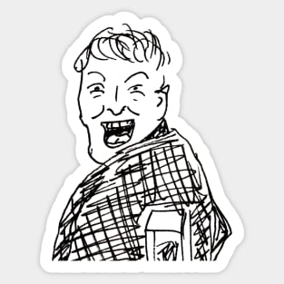 joe lycett – the winning smile Sticker